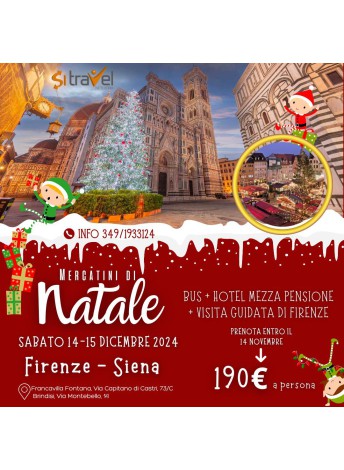 MERCATINI DI NATALE FIRENZE...