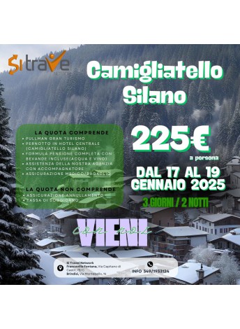 WEEKEND A CAMIGLIATELLO SILANO