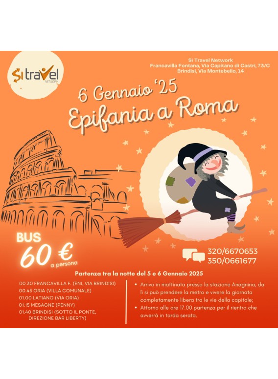 EPIFANIA A ROMA